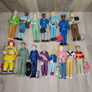 Lakeshore Learning Block Figures Lot Community Family Career Professional